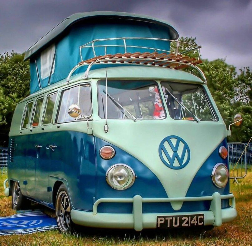 Volkswagen Camper t1 хиппи