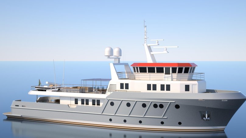 Ocean King 130 Explorer Yacht Genesia