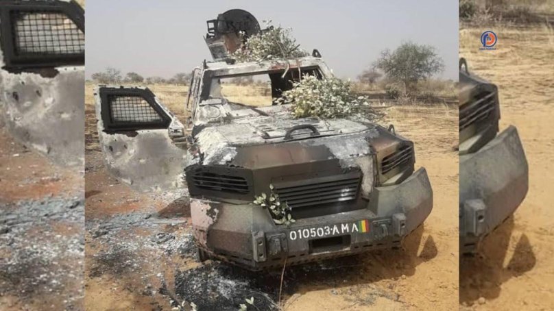 Козак бронеавтомобиль уничтоженный