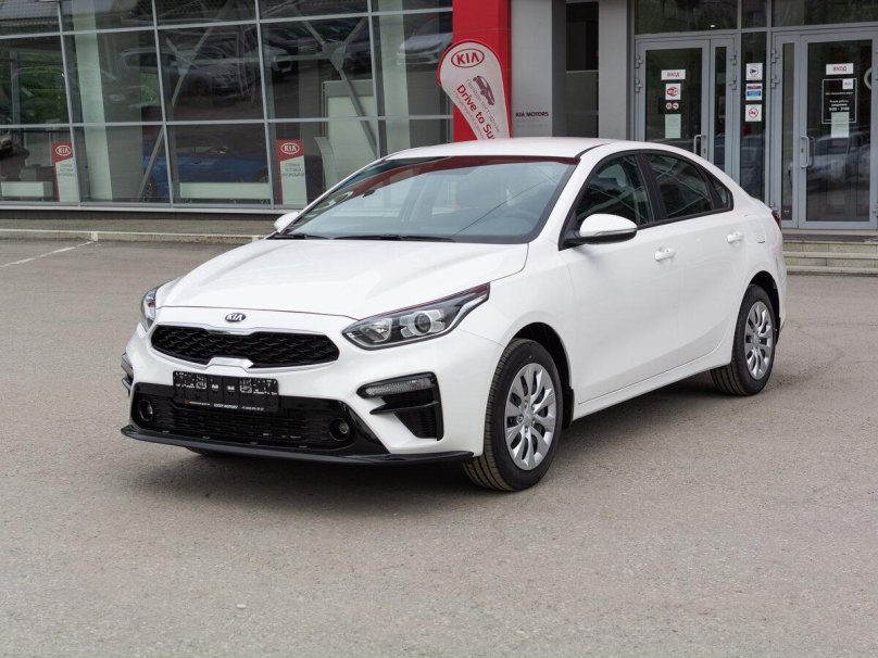 Kia Cerato 2021 белая
