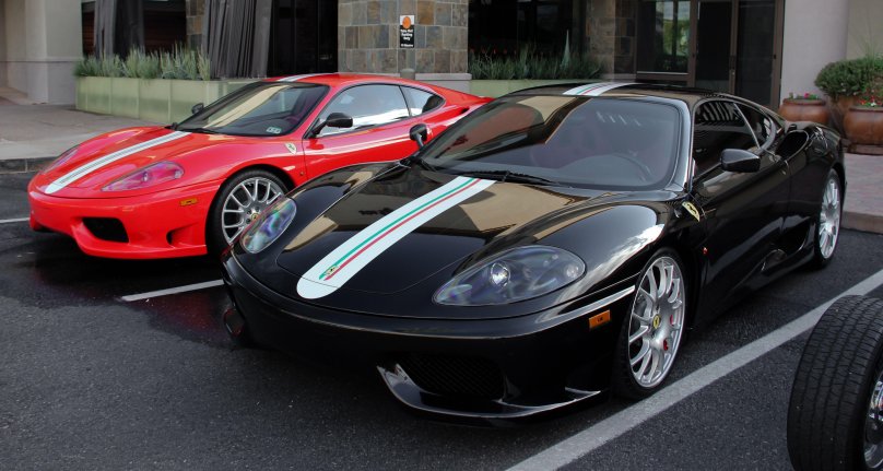 Ferrari f360 черная