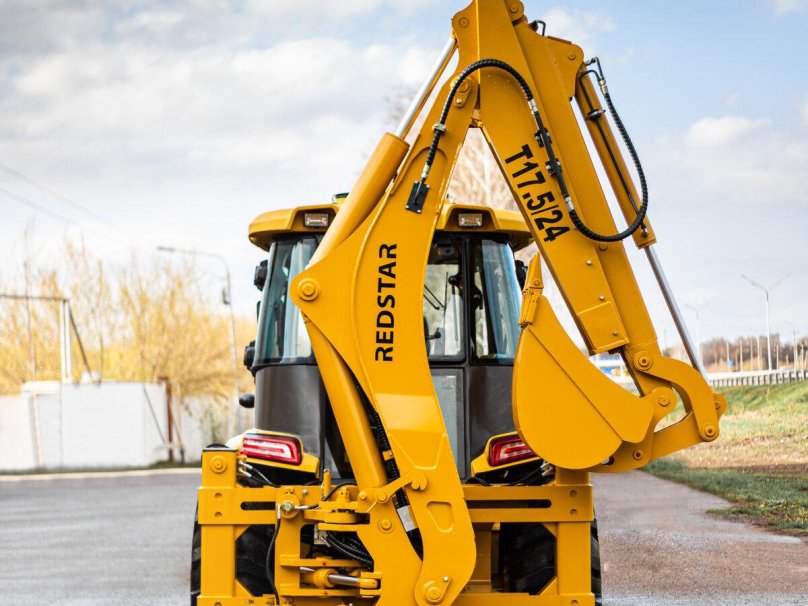 Redstar t28/28 экскаватор-погрузчик