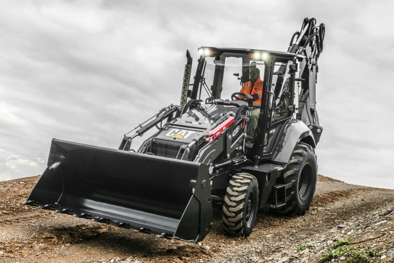 Экскаватор-погрузчик Caterpillar 420