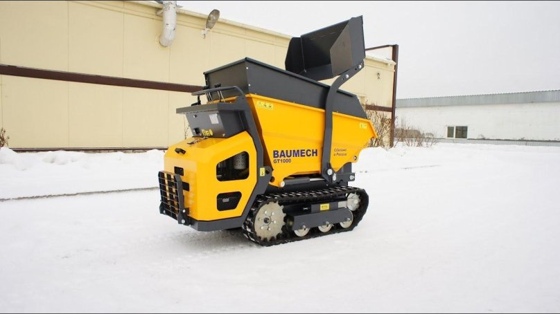 Мини погрузчик думпер