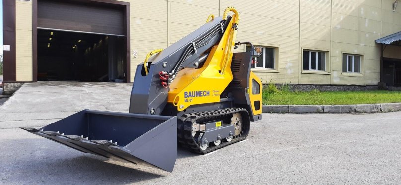 Baumech мини погрузчик