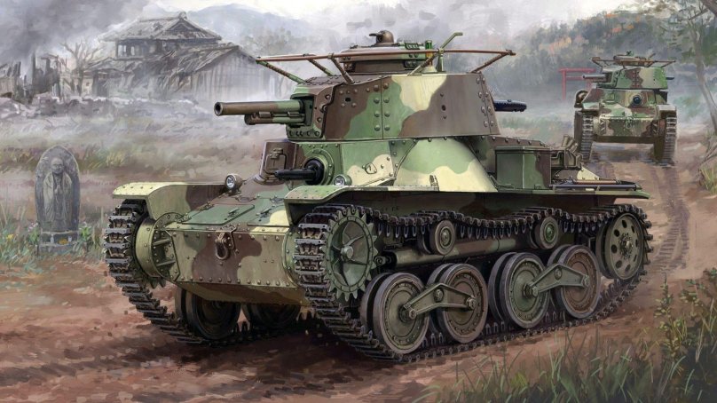 Японский танк Тип 4 ке-ну