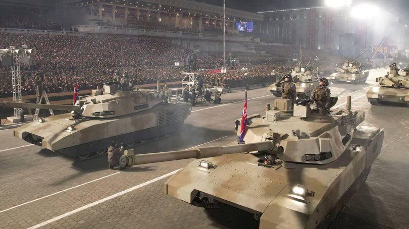 Парад КНДР 2023