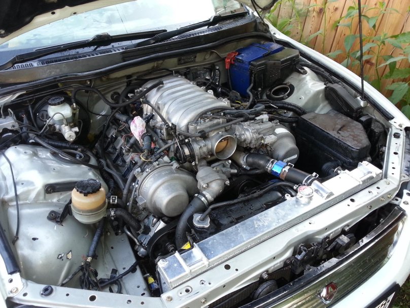 Тойота Цельсиор двигатель 1uz