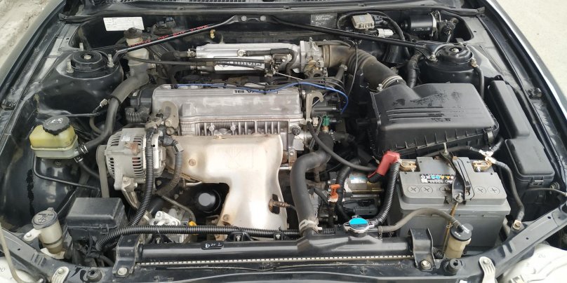 Toyota Corona st190 под капотом