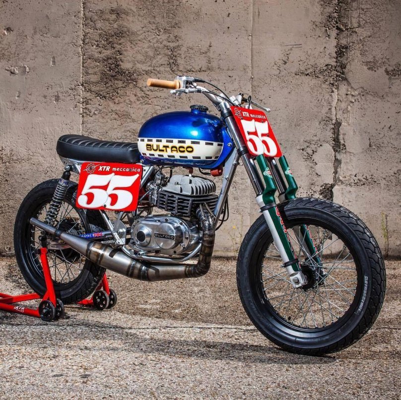 Флэт трекер мотоцикл