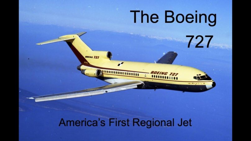 Самолет Boeing 727