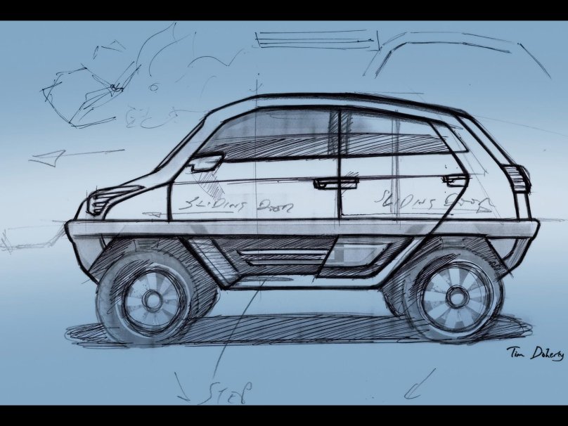 УАЗ концепт рисунки