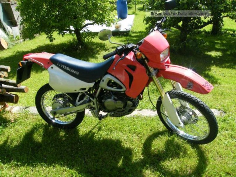 Hyosung RX 125 эндуро