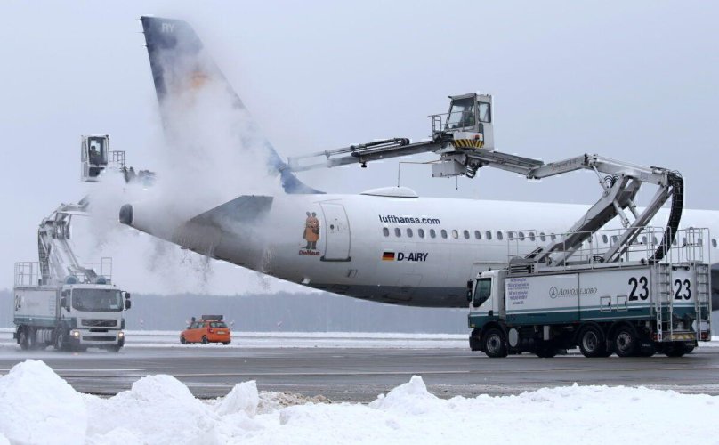 Противообледенительная жидкость для самолетов