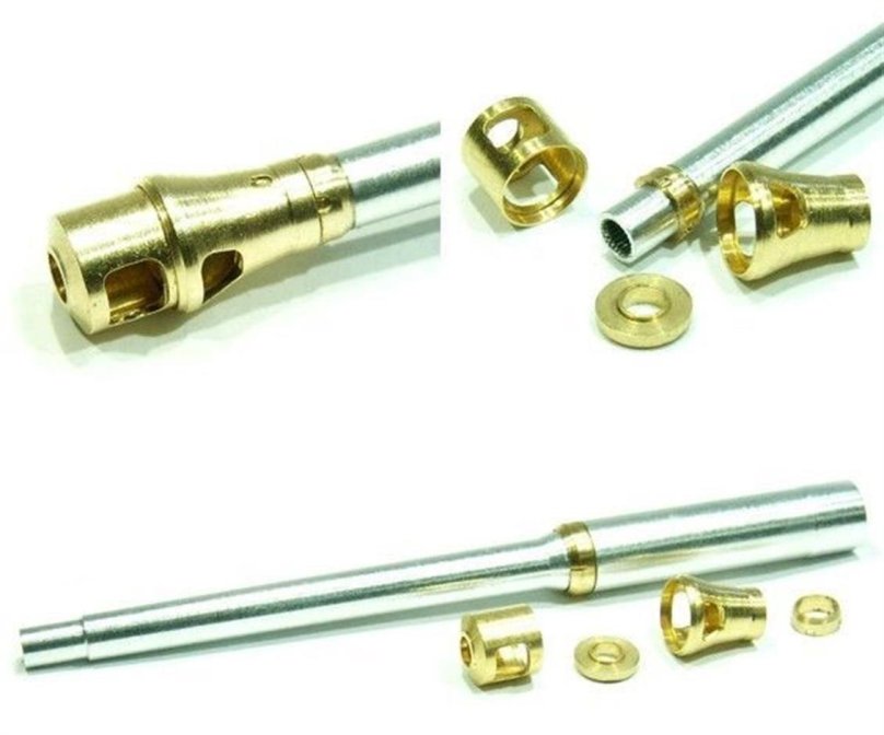 Точеный ствол 8.8cm KWK 36l/56 для танка тигр i (поздний)