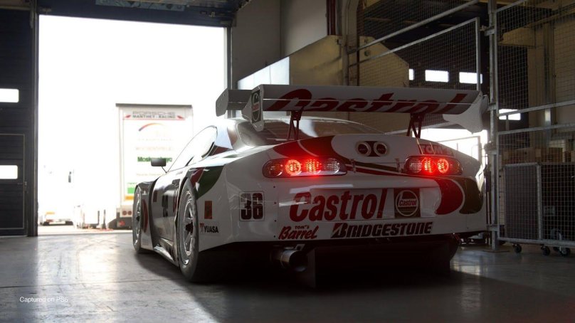 Toyota Supra gt500 97 Castrol