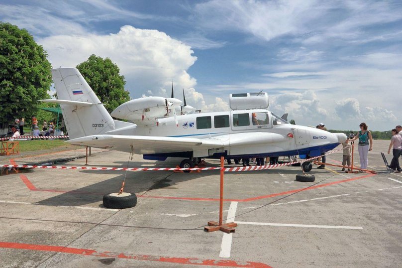 Самолет амфибия Таганрог
