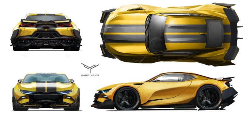 Шевроле Камаро 2017 Бамблби