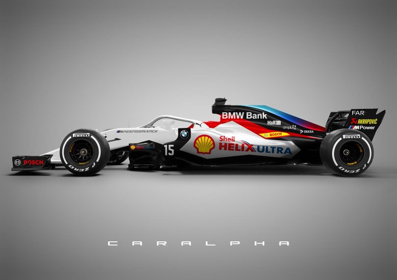 BMW f1 2022 Concept livery