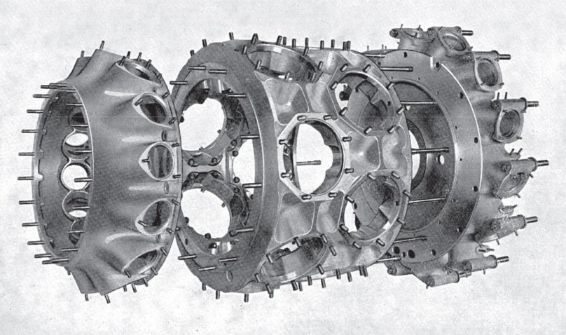 Gnome-Rhone 14n/k engine (SBS-72074)