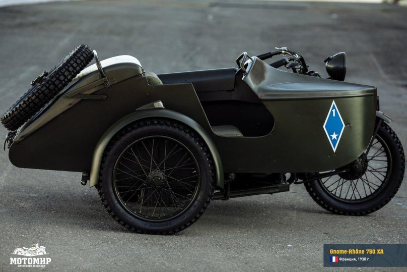 Gnome et Rhone AX II мотоцикл