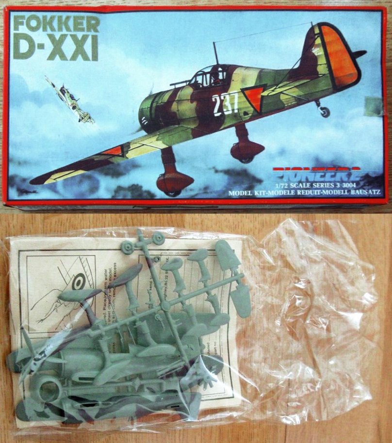 Fokker d.XXI Modelik