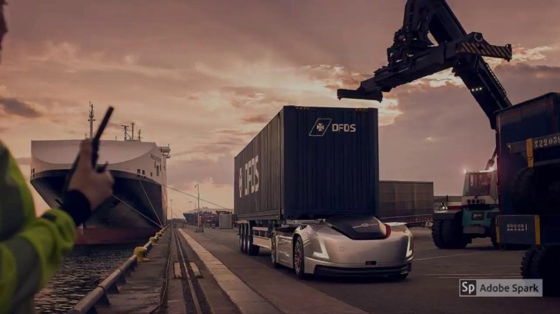 Беспилотный грузовик Volvo Trucks