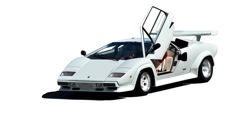 Ламборджини Countach белая