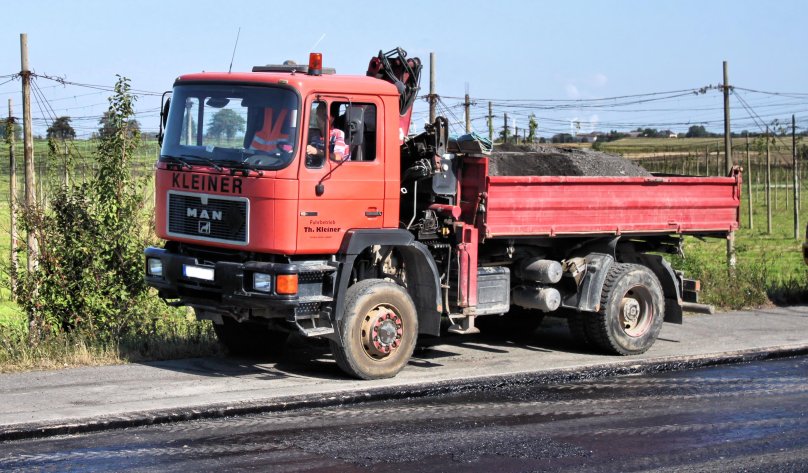 Ман f90 самосвал