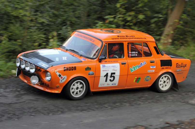 Skoda 110 ралли
