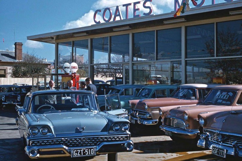 Америка 50х Техас