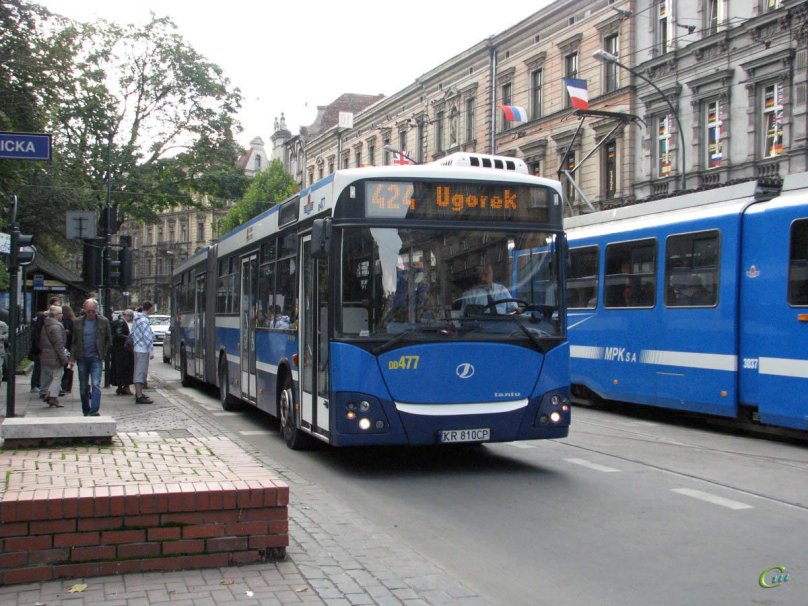 Общественный транспорт в Кракове