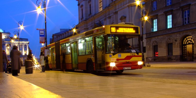 Автобусы Лодзь Польша