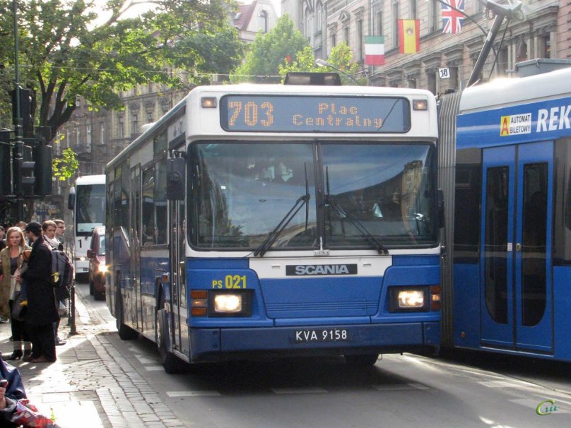 Автобусы в Кракове
