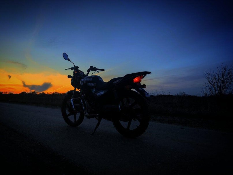 Разбитый Ямаха юбр 125