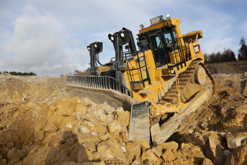 Бульдозер Cat d10t2