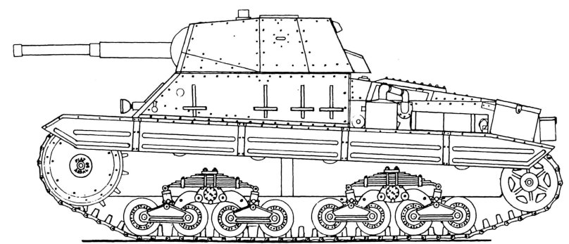 Итальянские тяжелые танки p43