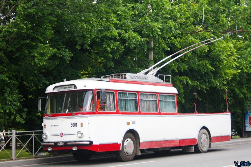 Крымский троллейбус Шкода 9tr