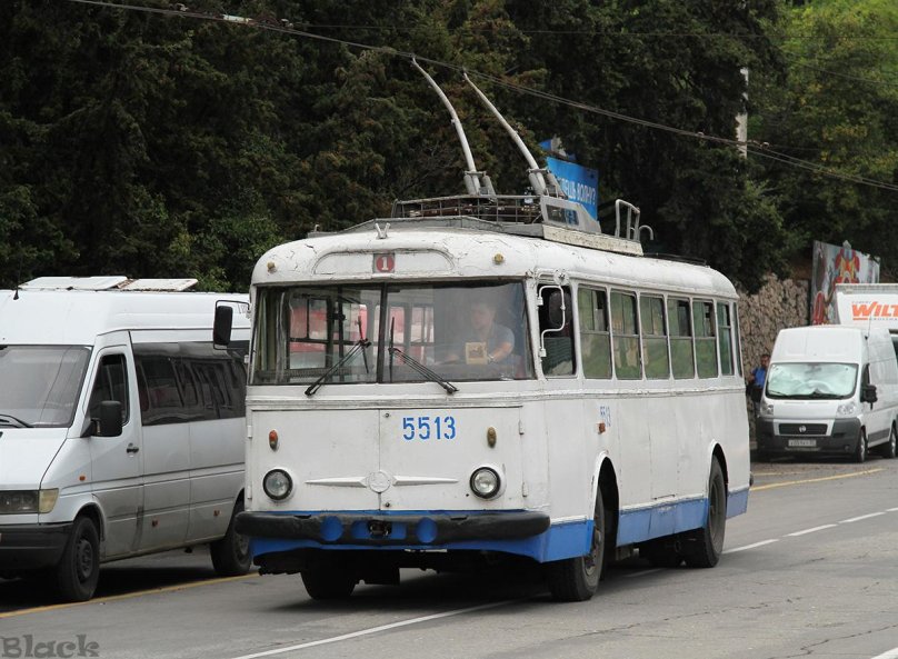 Ялта троллейбус Шкода
