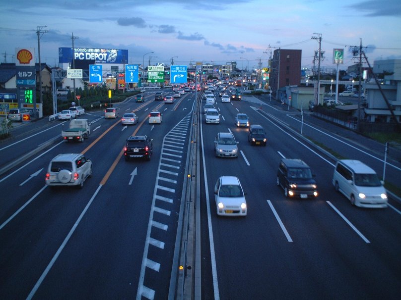Дороги в Японии