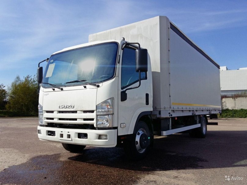 Isuzu NPR 75 тент