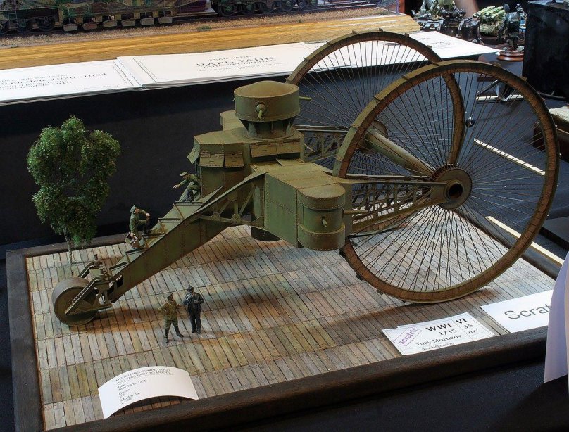 Танк Николая Лебеденко 1915