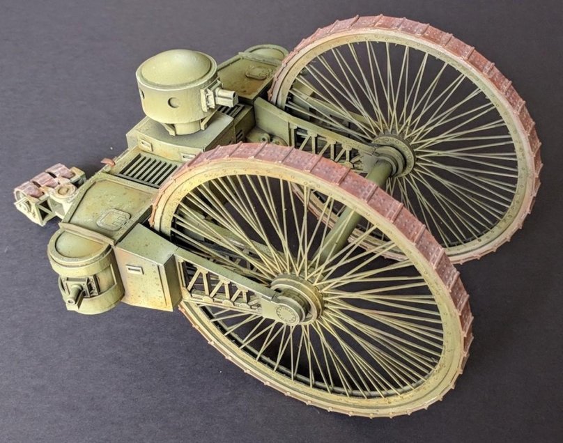 Царь танк 1914