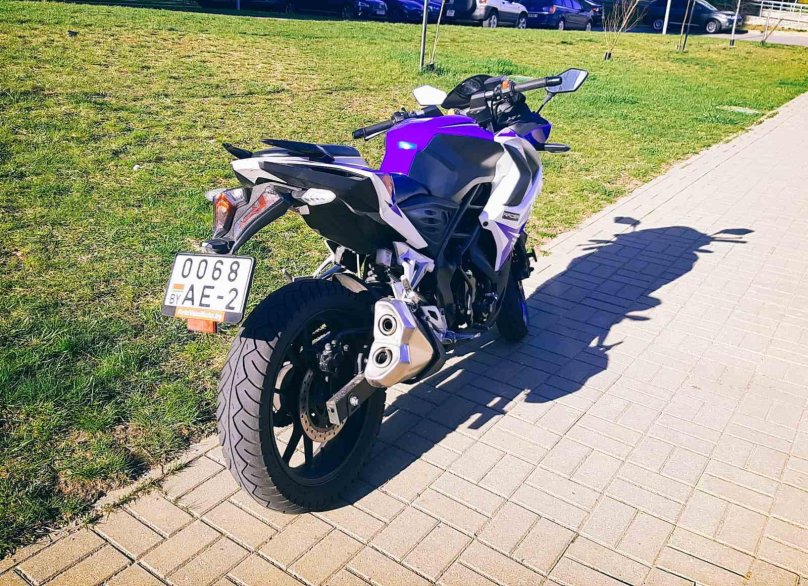 Мотоцикл рейсер шторм 250