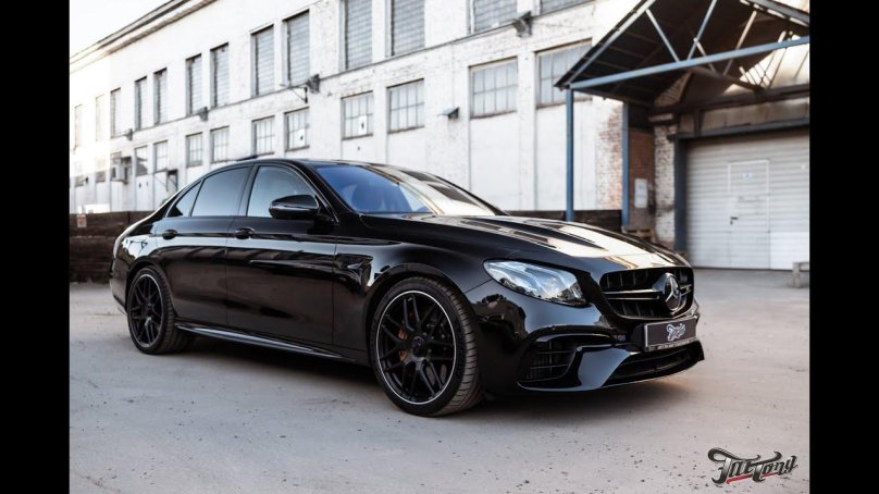 Мерседес e63 AMG черный
