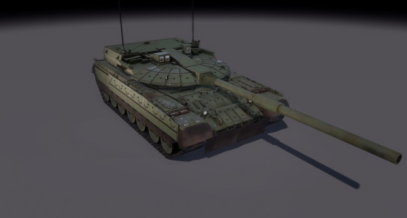 Танк объект 640 черный Орел