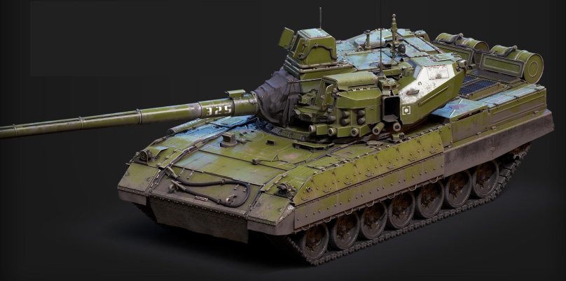 Танк т-95 объект 195 черный Орел