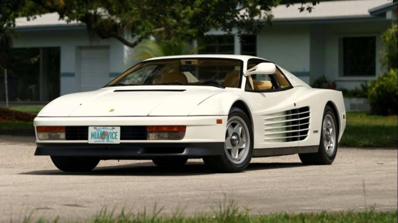 Ferrari Testarossa полиция Майами