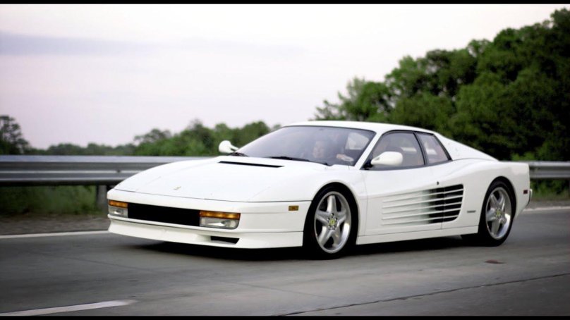 Ferrari Testarossa White