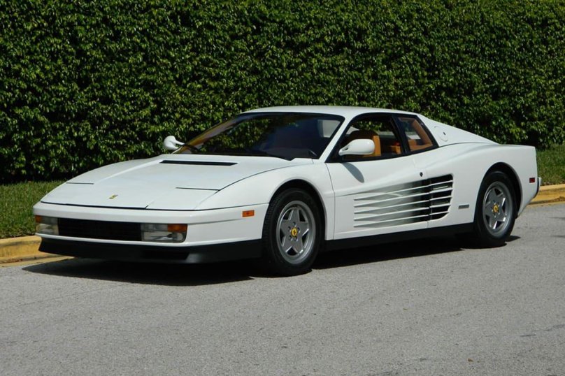 Ferrari Testarossa волк с Уолл стрит